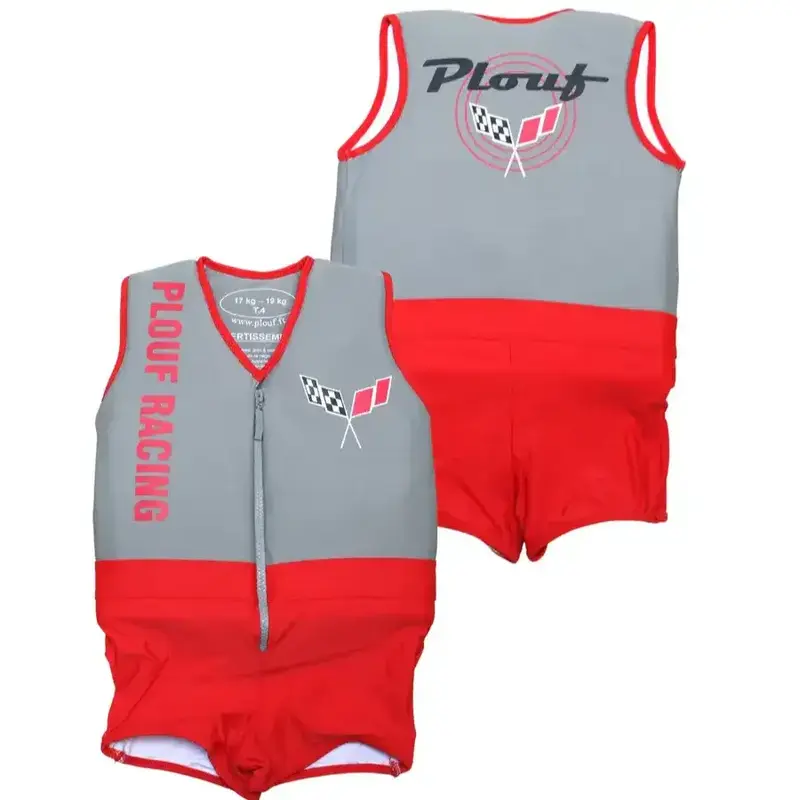 Plouf - Maillot de bain flottant - Racing - Taille 5 🧒4/5 ans 19/21 kgs