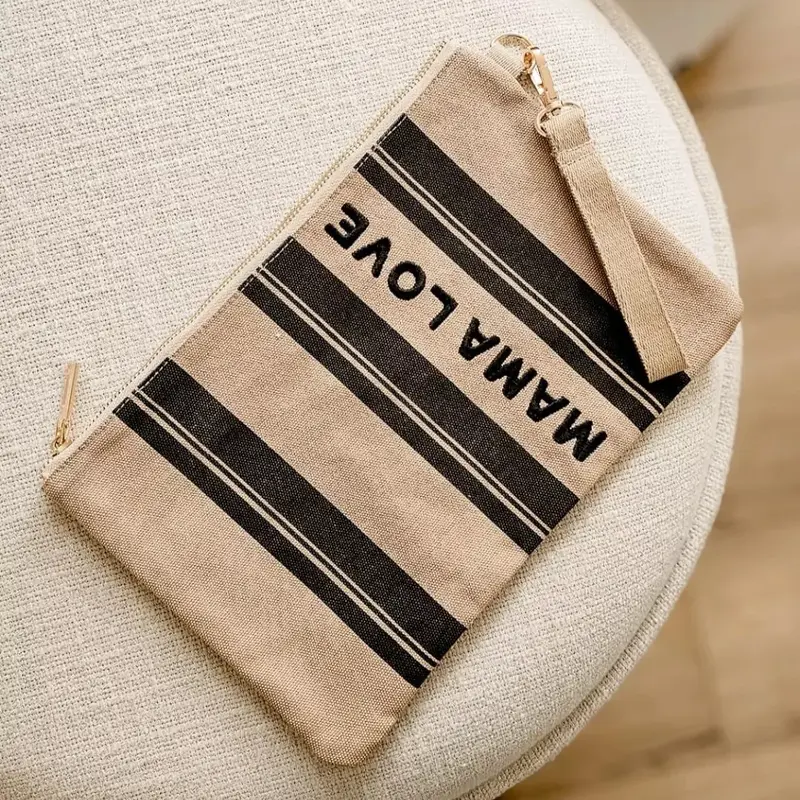 Pochette Kira beige "Mama Love" - Zakuw