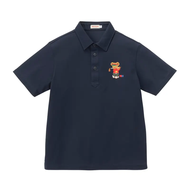 POLO GOLF BLEU MARINE (ADULTES)