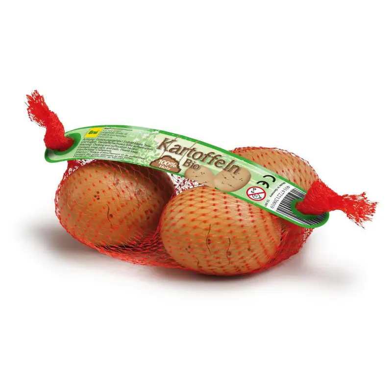 Pommes de terre en bois dans leur filet – Erzi