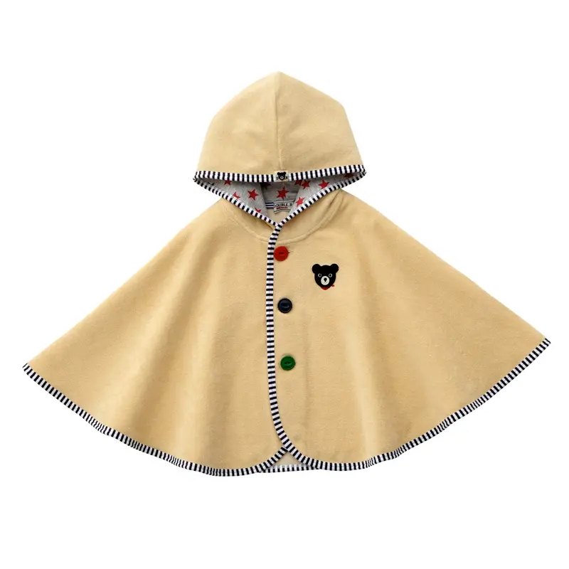 PONCHO BEIGE DOUBLE B