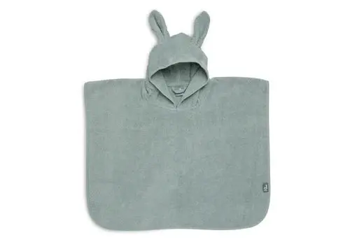Poncho de bain éponge ash green - JOLLEIN