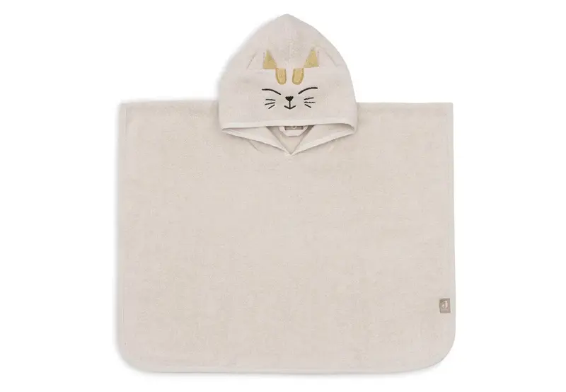 Poncho de bain éponge chat charlie - JOLLEIN