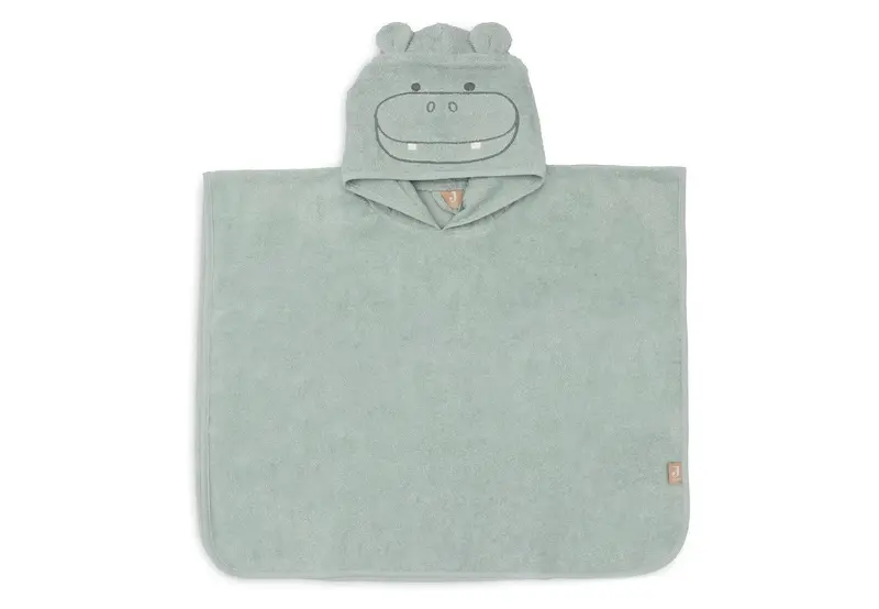 Poncho de bain éponge Hippo happy - JOLLEIN