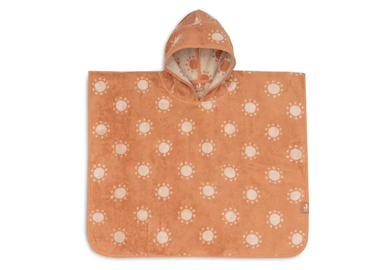 Poncho de bain éponge jacquard reversible sun - JOLLEIN