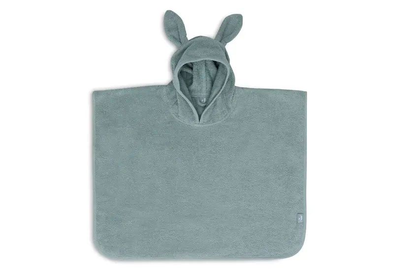 Poncho de bain éponge sea green - JOLLEIN