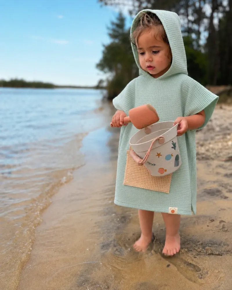 Poncho de plage bébé et enfant