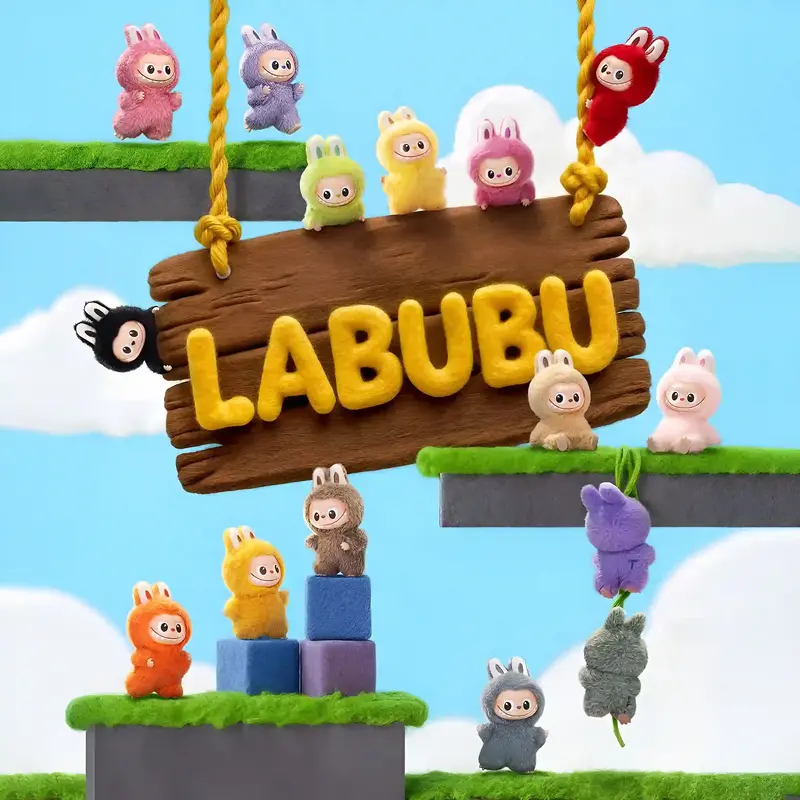 Pop Mart - Labubu The Monsters - Pin For Love (N-Z) - Boîte Mystère