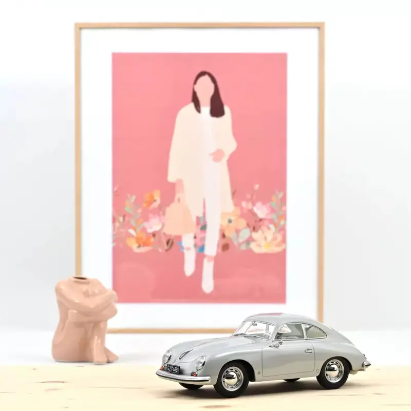 Porsche 356 Coupé 1952 Argent 1/18 - NOREV