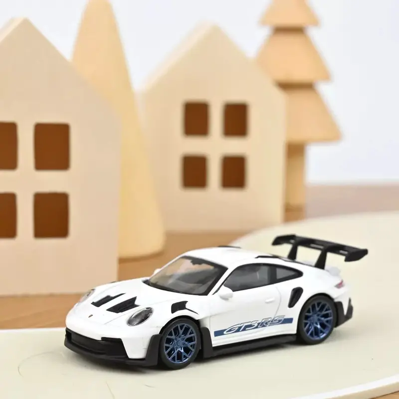 Porsche 911 GT3 RS 2022 Blanc et Bleu Jet-car 1/43 - NOREV