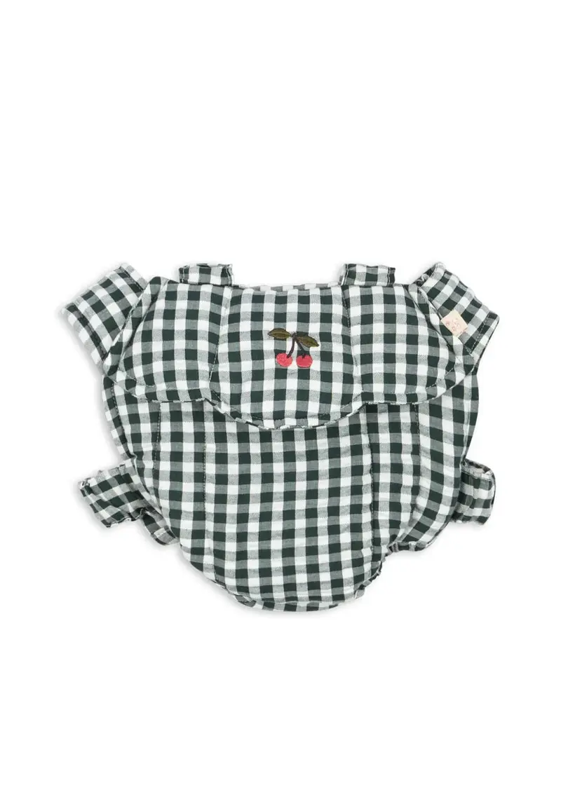 porte-bébé pour poupée green check - Konges Sløjd