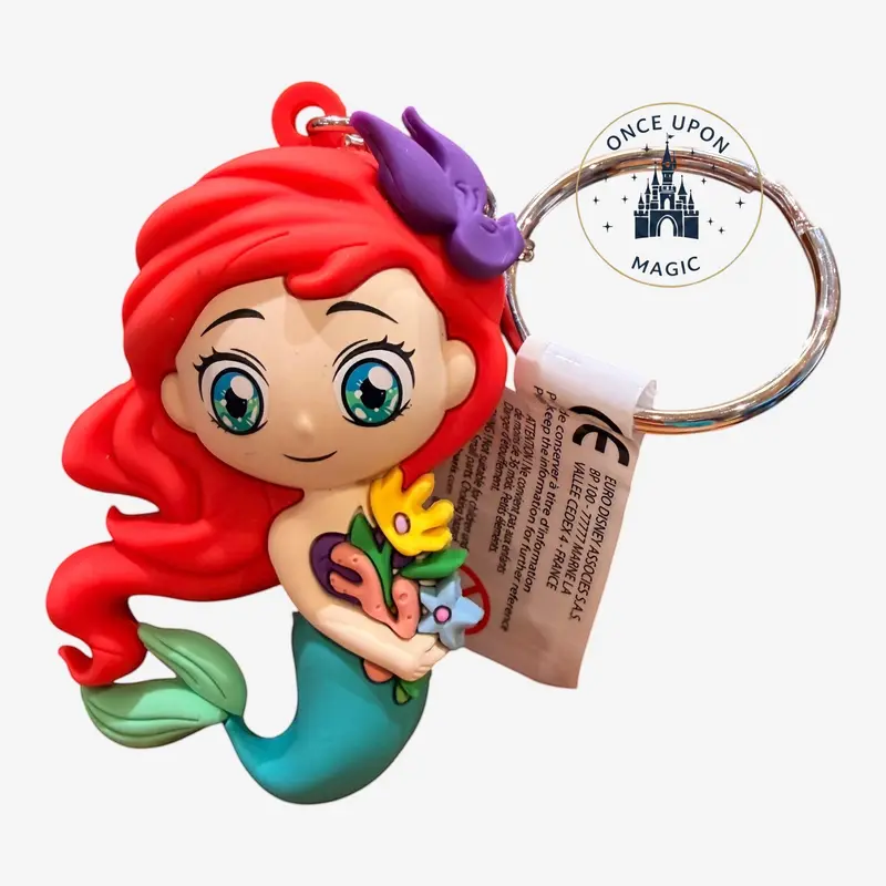 Porte-Clés Ariel 3D – La Petite Sirène – Disneyland Paris