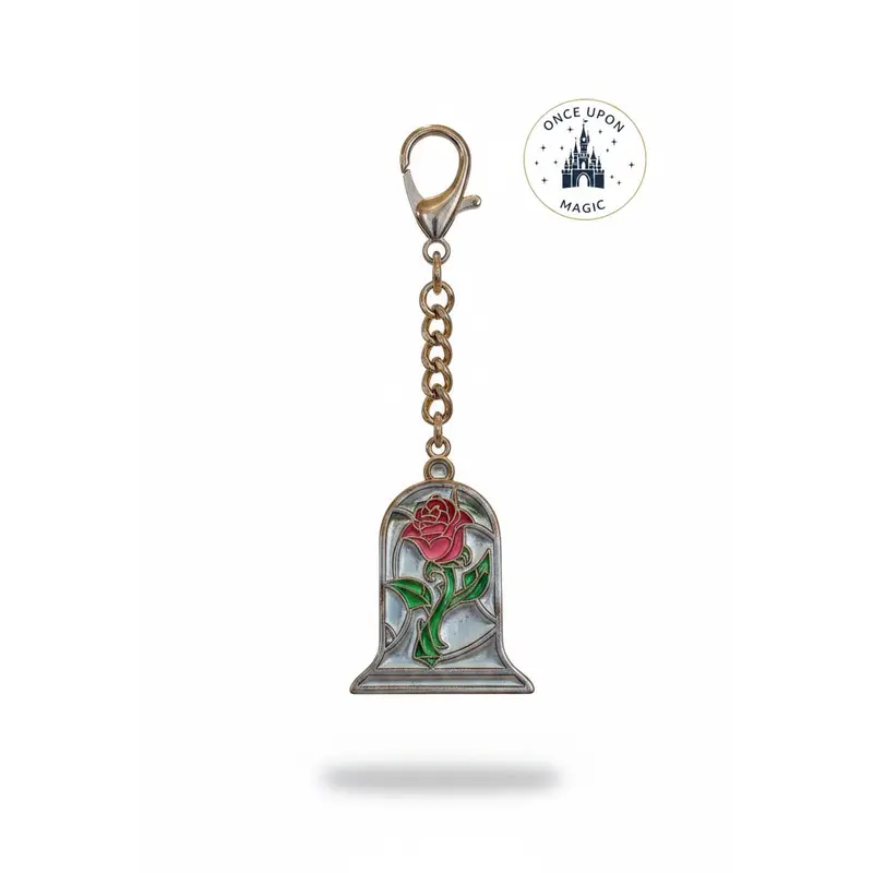 Porte-clés Arribas Rose enchantée – Disneyland Paris