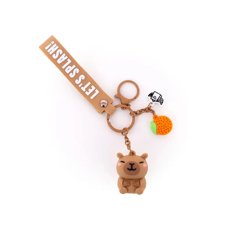 Porte-clés avec pendentif Capybara Let’s splash! - MR. WONDERFUL