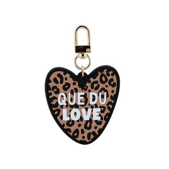 Porte clés Coeur Léopard - Que Du Love - Atelier Wagram