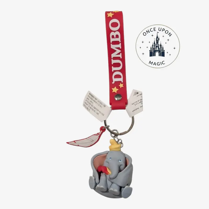 Porte-Clés Dumbo Disney – Figurine Silicone Collector Officiel Disneyland Paris