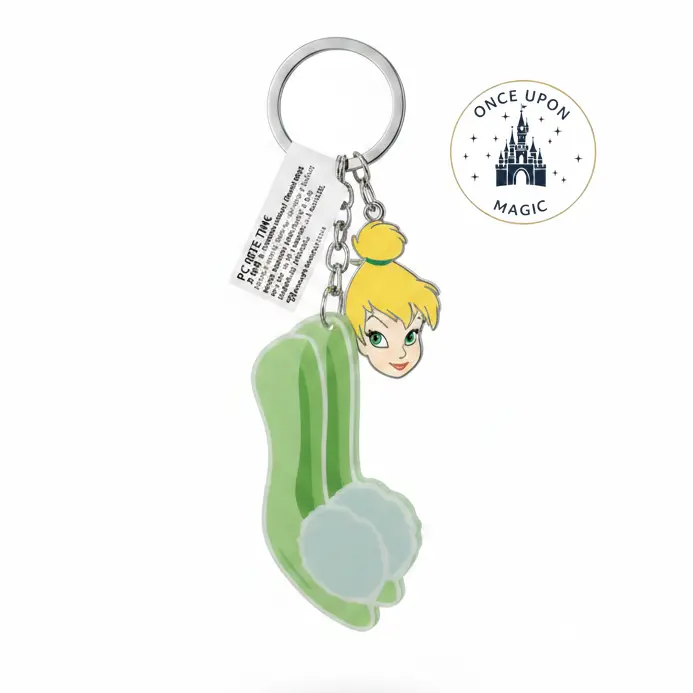 Porte-clés Fée Clochette – Le Coffre du Capitaine – Disneyland Paris