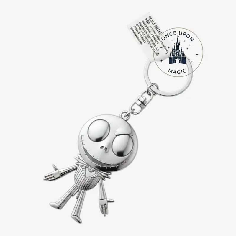 Porte-clés Jack Skellington en Métal – Disneyland Paris