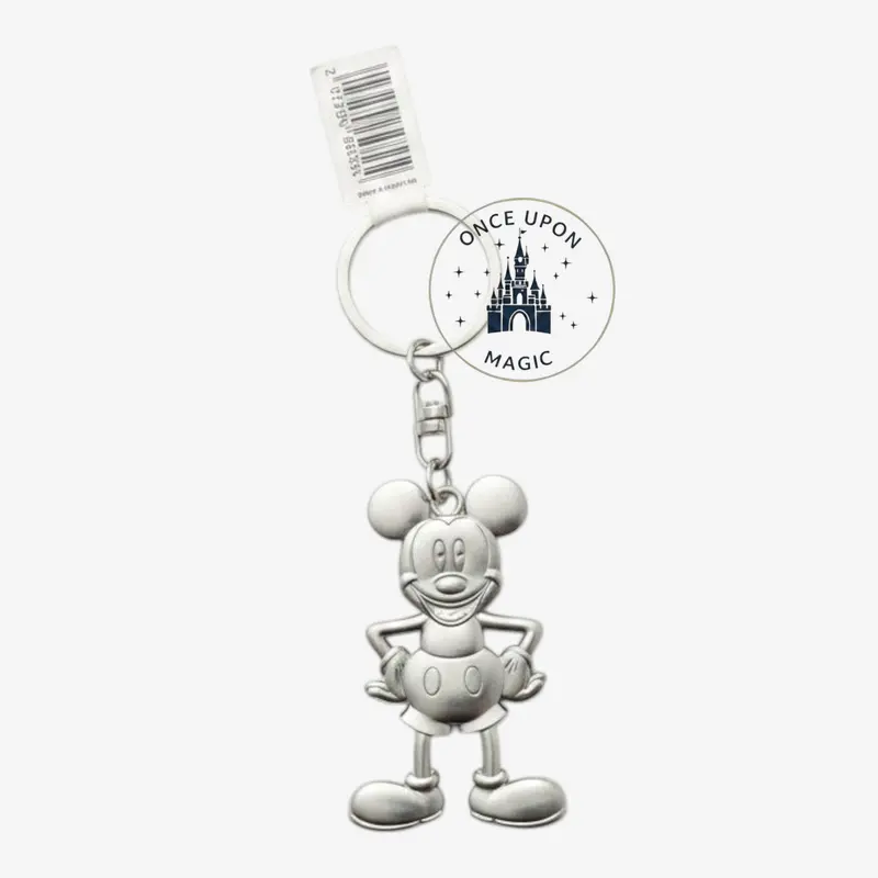 Porte-clés Mickey Mouse en Métal – Disneyland Paris