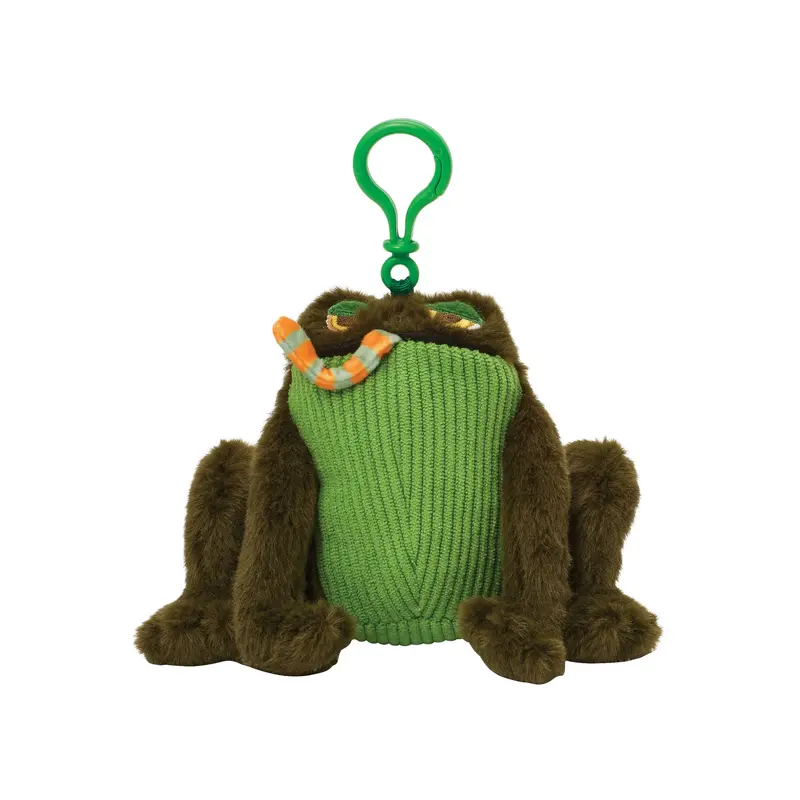 Porte-clés peluche Pipa la grenouille - Allen Designs