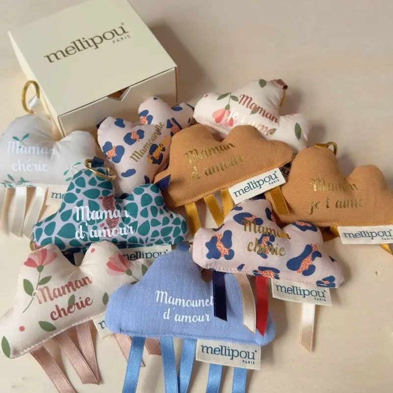 Porte-clés personnalisable pour jeunes parents