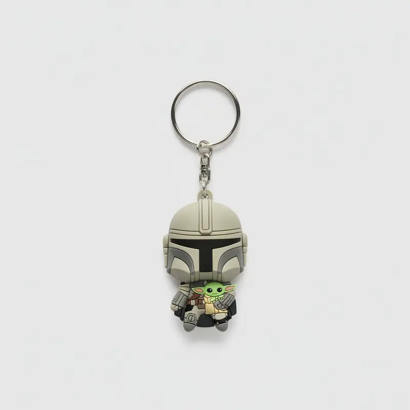 Porte-clés Star Wars Mandalorian et Grogu – Disneyland Paris