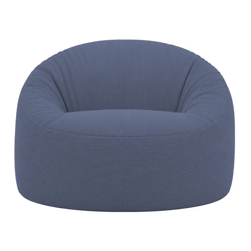 Pouf déhoussable Velours Côtelé - 100 cm