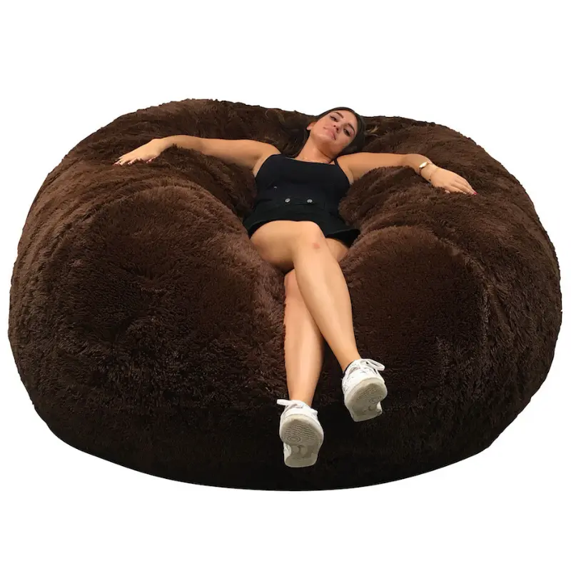 Pouf Géant Fourrure - 180 Cm - Banabag