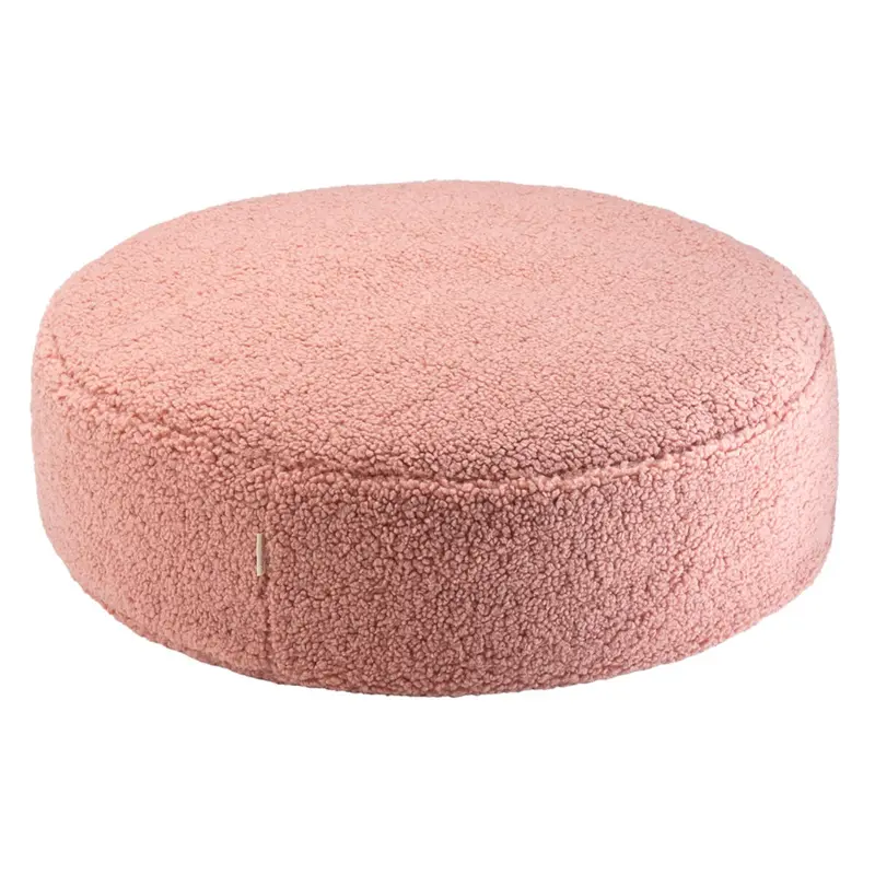 Pouf Molletonné - Rose Goyave