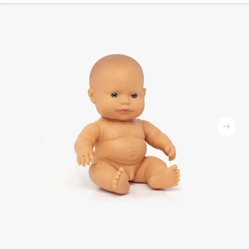 Poupée bébé europeen garçon 21cm - Miniland