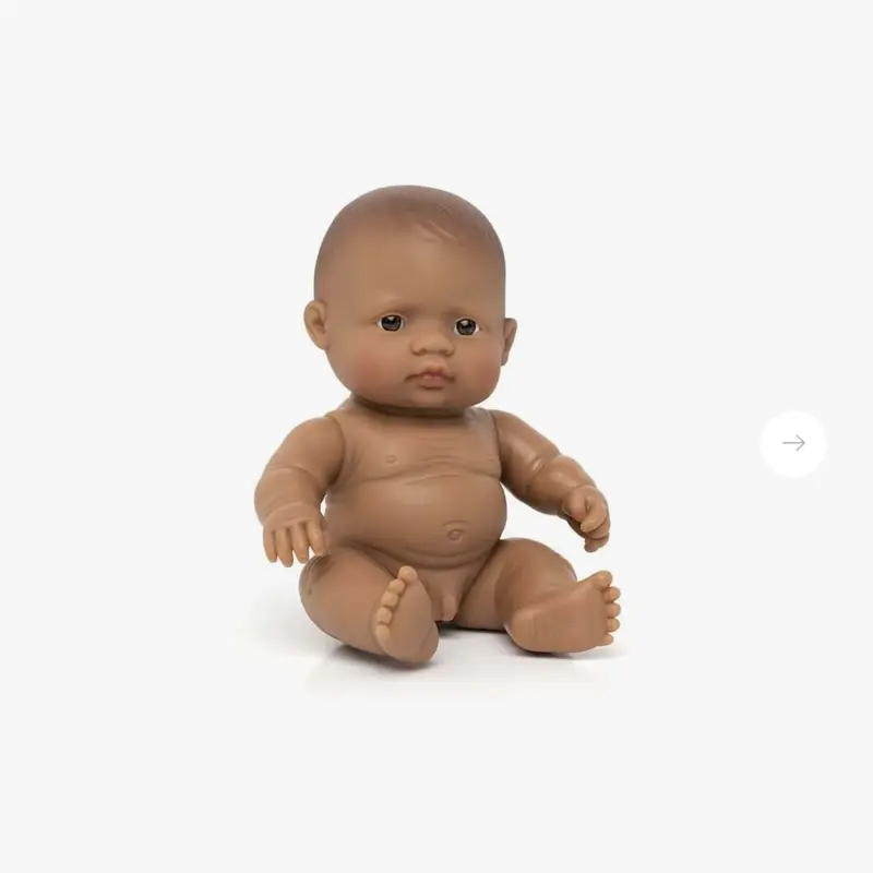 Poupée bébé sud américain garçon 21cm - Miniland