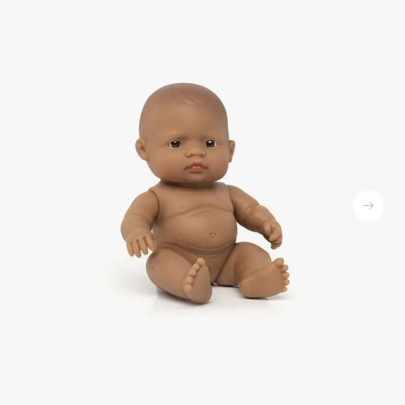 Poupée bébé sud américaine fille 21cm - Miniland