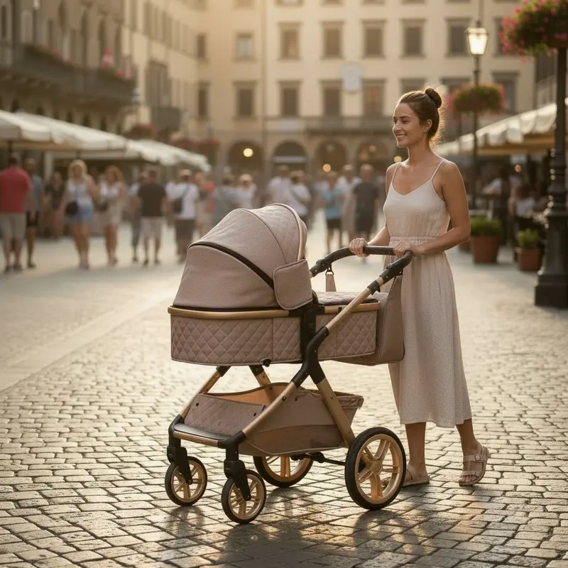 Poussette 3 en 1 évolutive — De la naissance à 3 ans, pack complet inclus