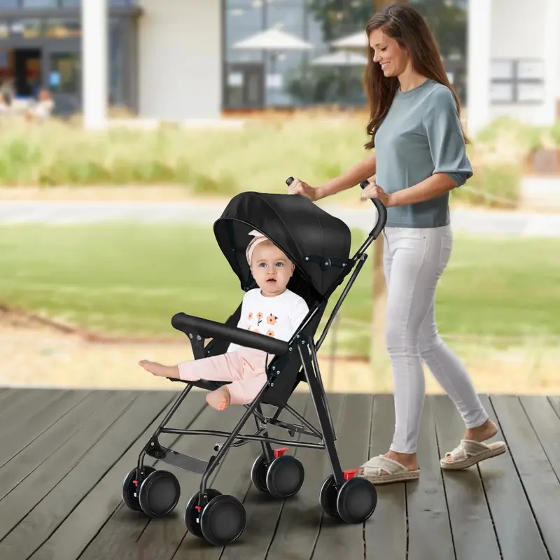 Poussette Canne Compacte Légère – Dossier Allongeable