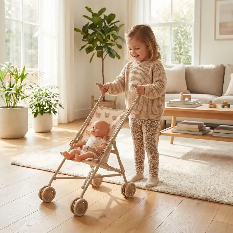 Poussette poupée | Pliable et Légère