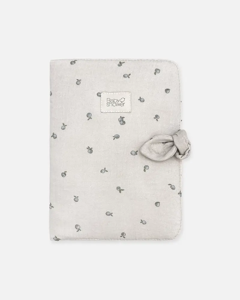 Protège carnet de santé Apricot