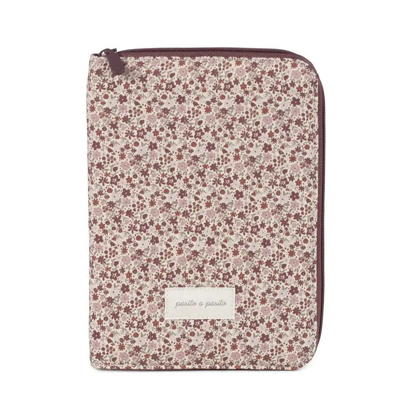 Protège Carnet de Santé Cherry Fleurs