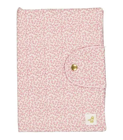 Protège carnet de santé Lilas