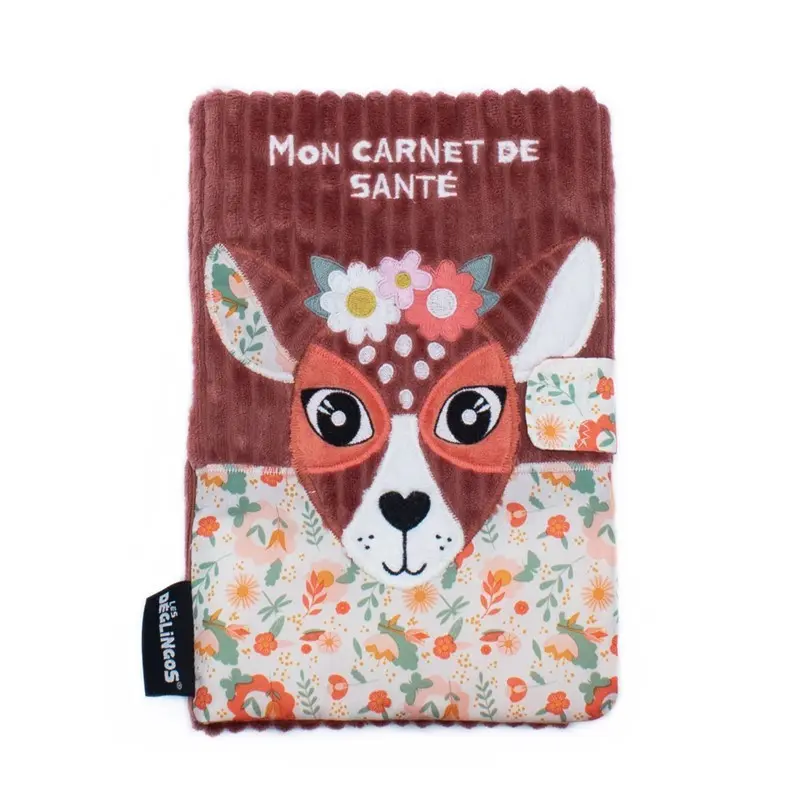 Protège carnet de santé Mélimelos la biche