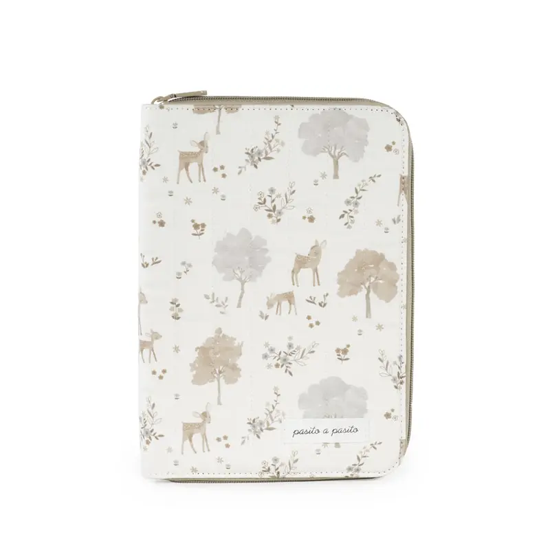 Protège carnet de santé Nara – Porte-documents bébé avec fermeture éclair