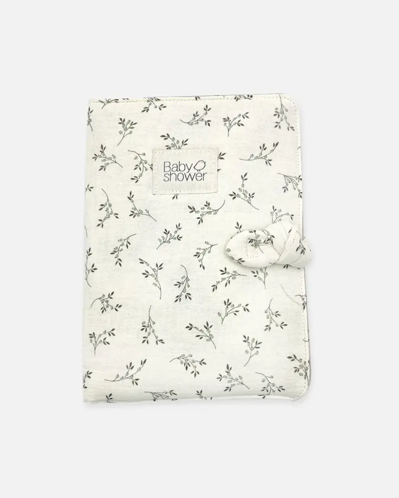 Protège carnet de santé Olive bloom