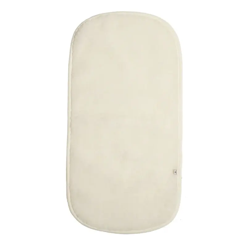 Protège matelas en laine pour couffin Alwero - Naturel