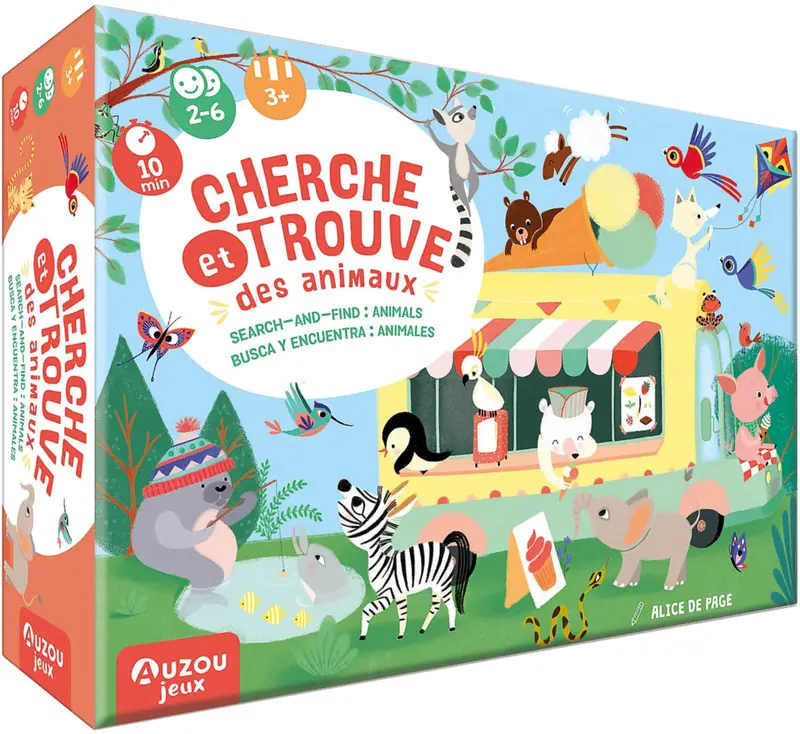 P’tit jeu – Cherche et trouve – Les animaux