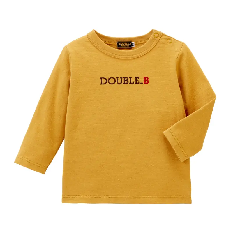 PULL CLASSIQUE MOUTARDE DOUBLE B