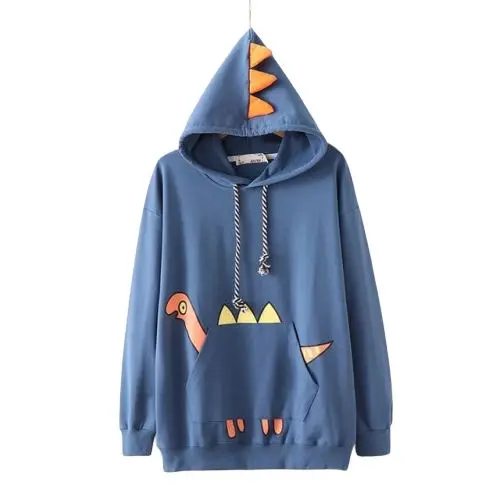 Pull Dinosaure <br> Adulte - Bleu
