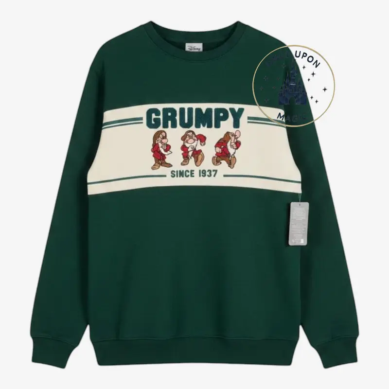 Pull Grincheux Disney — Sweat Blanche-Neige & les 7 Nains