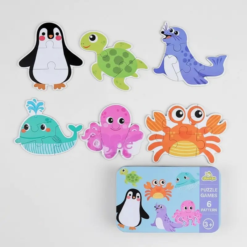 Puzzle bébé Montessori Océan | Éveil éducatif