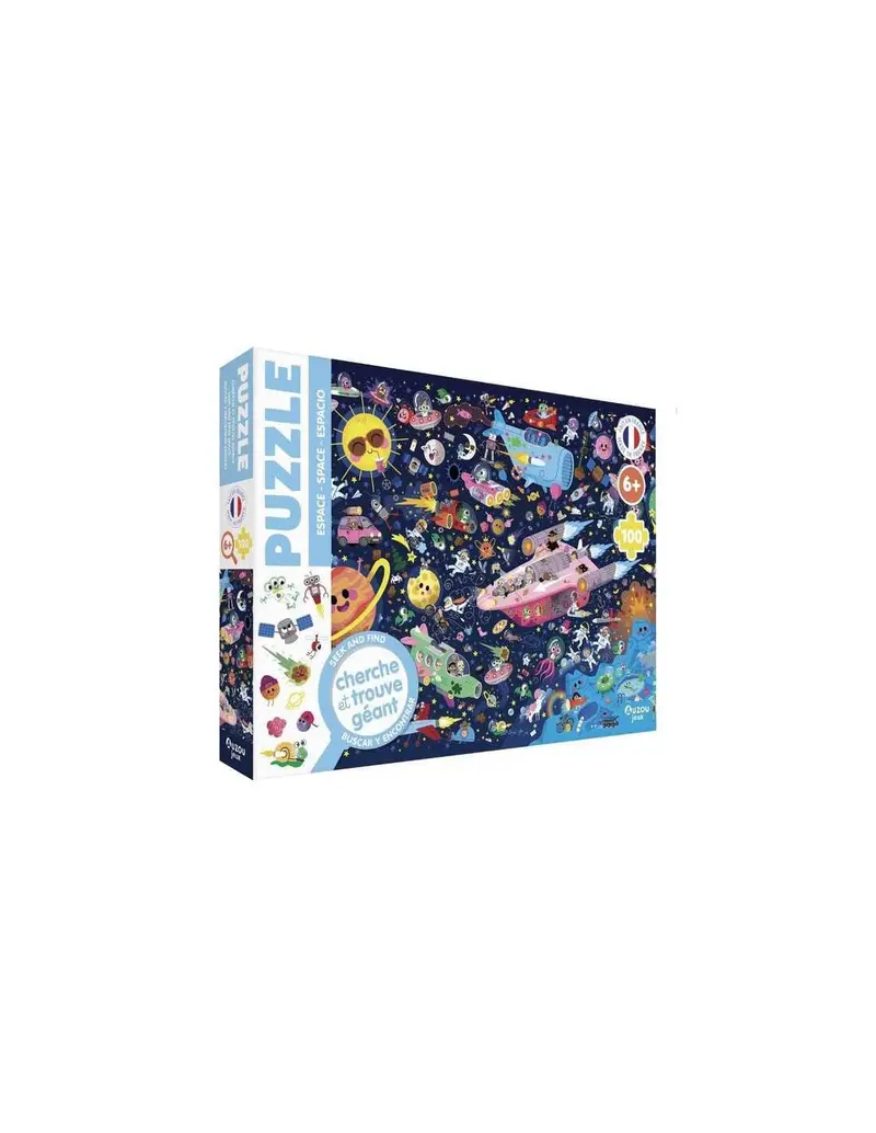 Puzzle cherche et trouve -L'espace - AUZOU