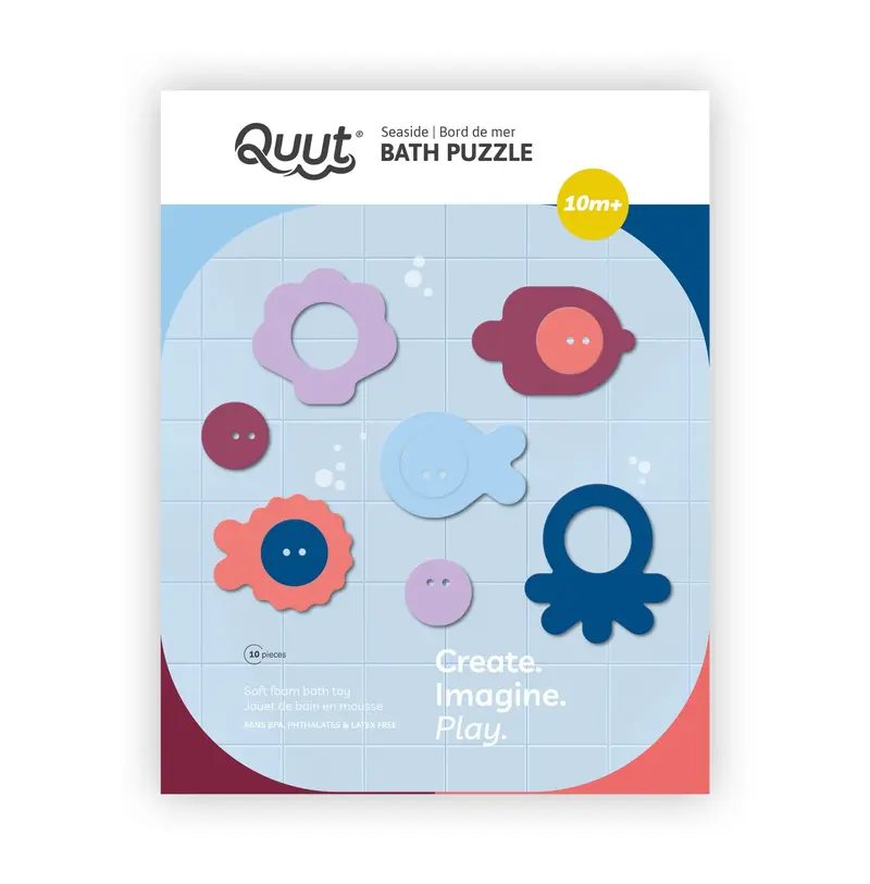 Puzzle de bain - Bord de mer - Quut