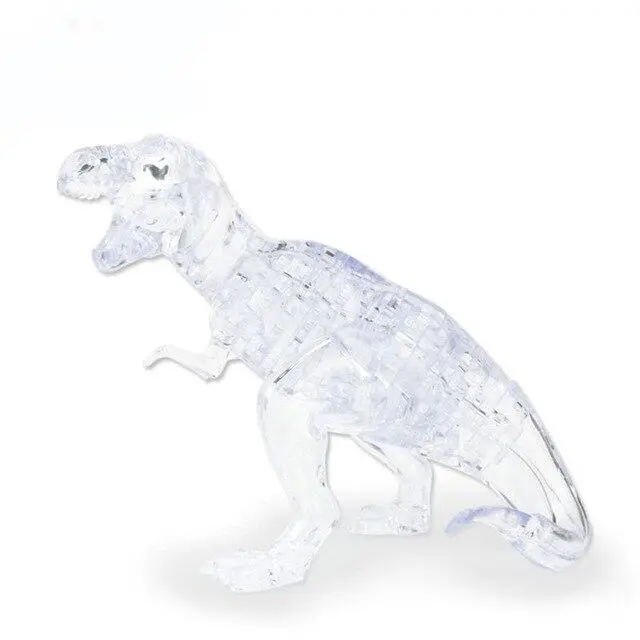 Puzzle Dinosaure <br> 3D Blanc
